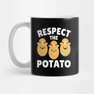 Respect The Potato - Funny Potato Lover Gift Mug